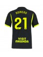 Atletico Madrid Cristian Romero #21 Replika Borta Kläder 2026-27 Kortärmad Atletico Madrid Cristian Romero #21 Replika Borta Kläder 2026-27 Kortärmad